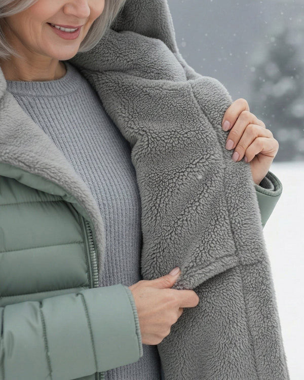 🔥HOT BLACK FRIDAY DEAL🔥Quilted coat with fleece lining