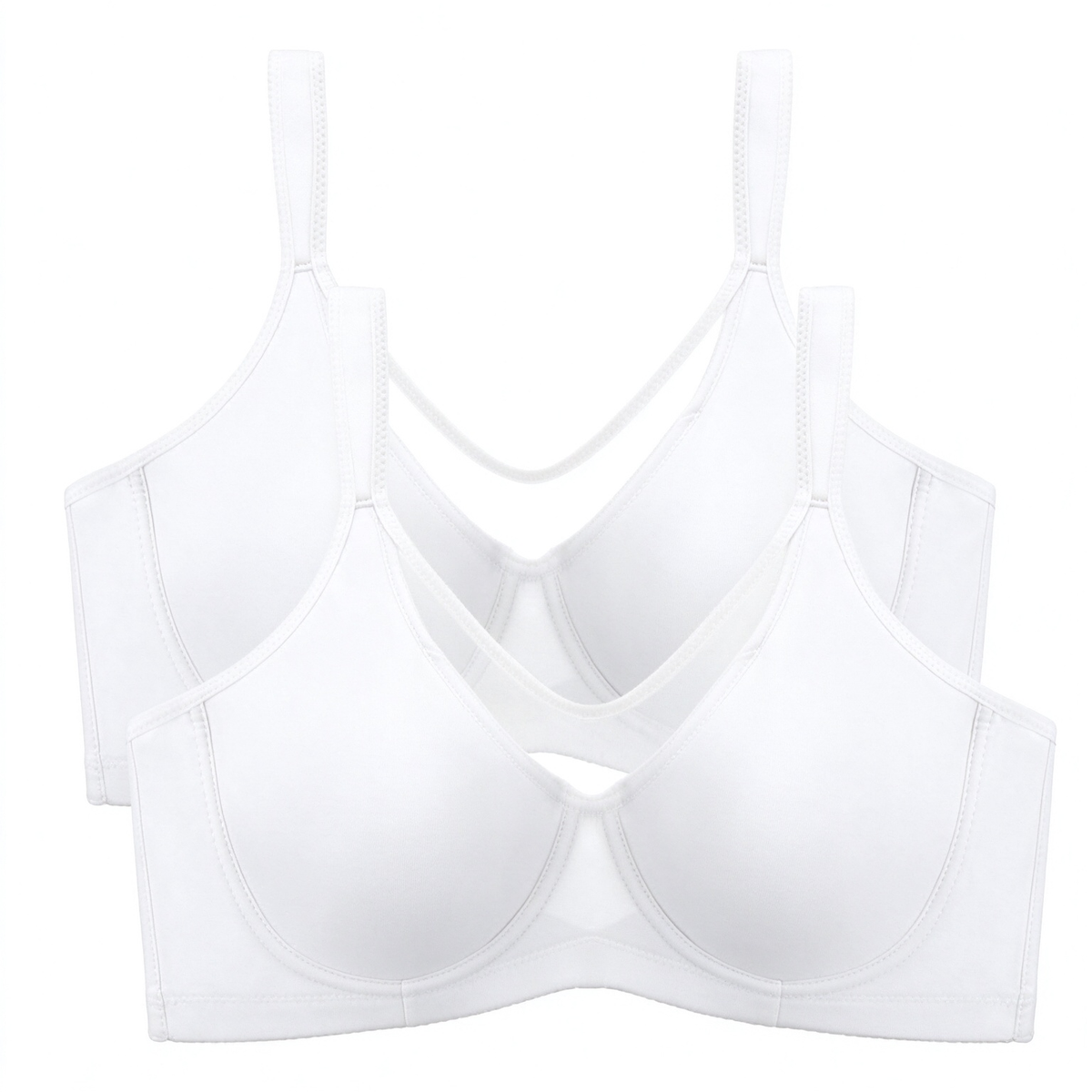🔥Black Friday Deal! 5-PACK Only $24.99 💐 Women's Elegant Sheer Full Coverage Plus Size Bra