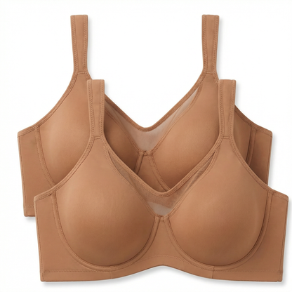🔥Black Friday Deal! 5-PACK Only $24.99 💐 Women's Elegant Sheer Full Coverage Plus Size Bra