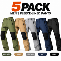 🔥5-Piece Set Style 2 (ARMYGREEN+KHAKI+LIGHT GREY+NAWY+BLACK)