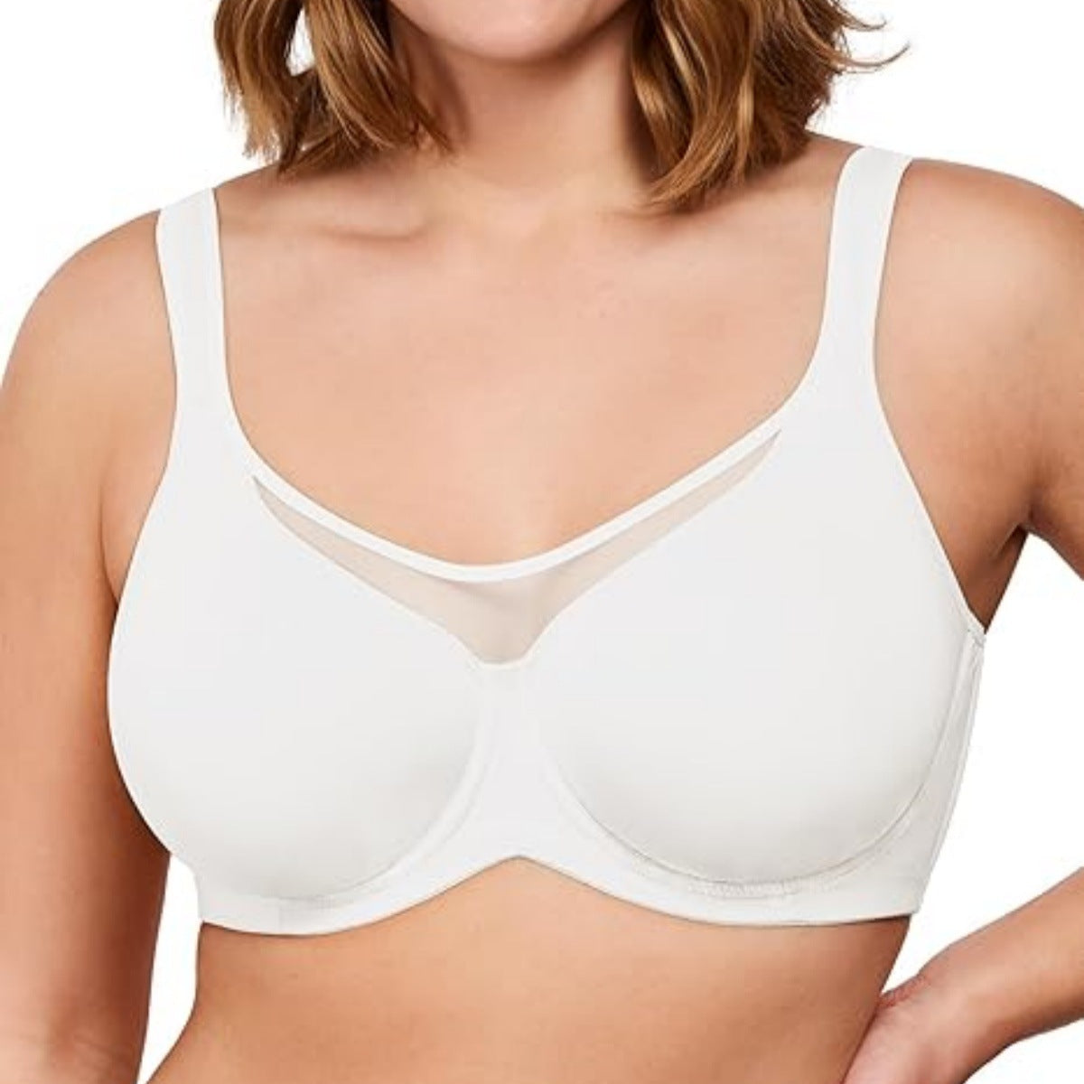 🔥Black Friday Deal! 5-PACK Only $24.99 💐 Women's Elegant Sheer Full Coverage Plus Size Bra