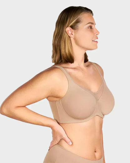 🔥Black Friday Deal! 5-PACK Only $24.99 💐 Women's Elegant Sheer Full Coverage Plus Size Bra
