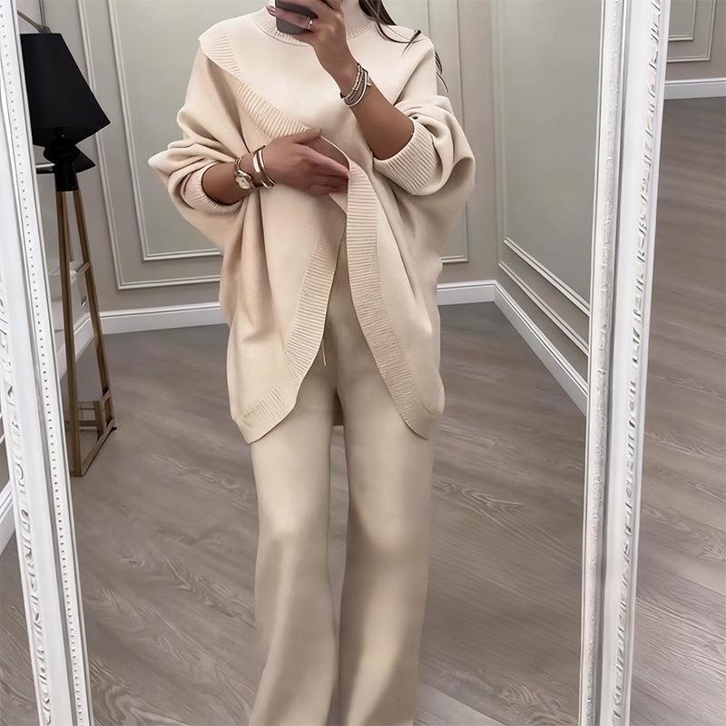 🎁LAST DAY SALE 50% OFF💃💓Women's 2-Piece Oversized Sweater & Pants Set