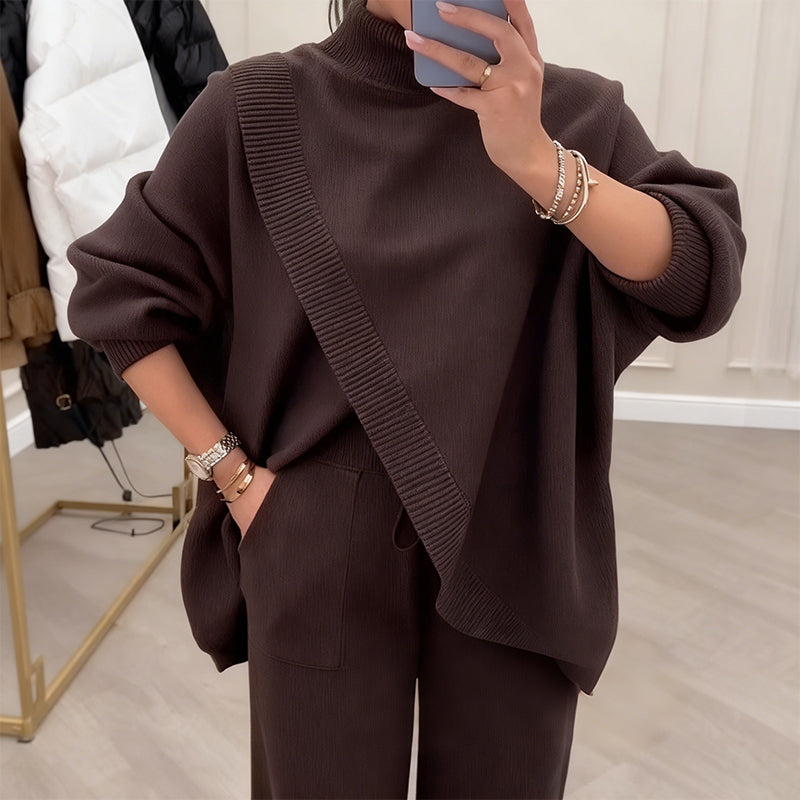 🎁LAST DAY SALE 50% OFF💃💓Women's 2-Piece Oversized Sweater & Pants Set