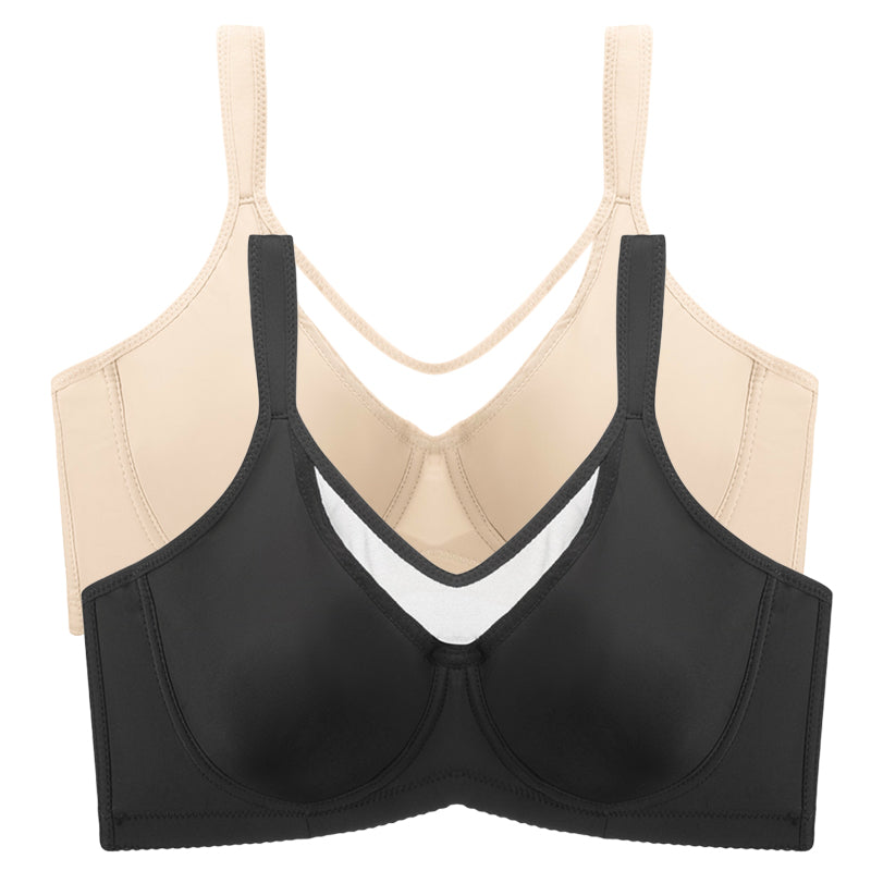 🔥Black Friday Deal! 5-PACK Only $24.99 💐 Women's Elegant Sheer Full Coverage Plus Size Bra