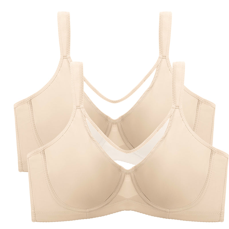 🔥Black Friday Deal! 5-PACK Only $24.99 💐 Women's Elegant Sheer Full Coverage Plus Size Bra